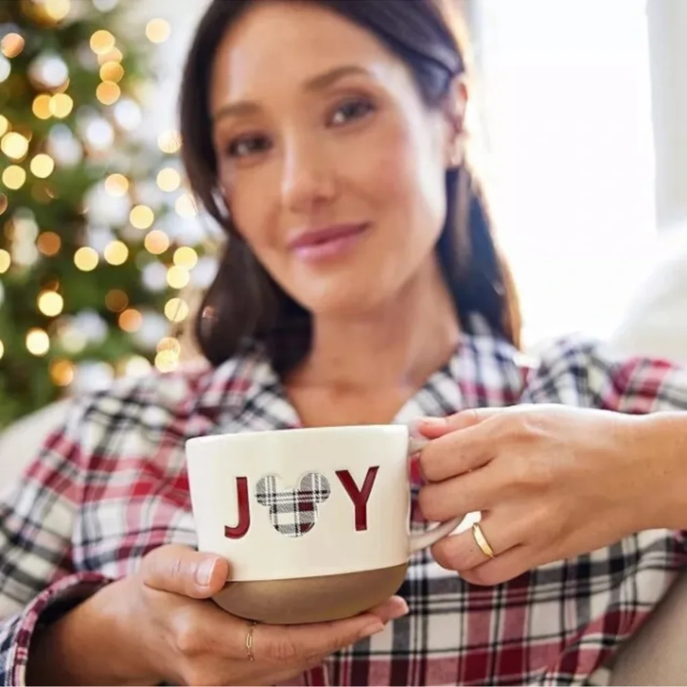 Disney Mickey Mouse Homestead ''Joy'' Holiday Mug-sold‎ out everywhere